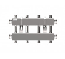 Модульный коллектор MKSS-150-4DUx25 (до 150 кВт, 2 магистр. подкл. G 1½″, 2 контура G 1″ вверх и 2 вниз)